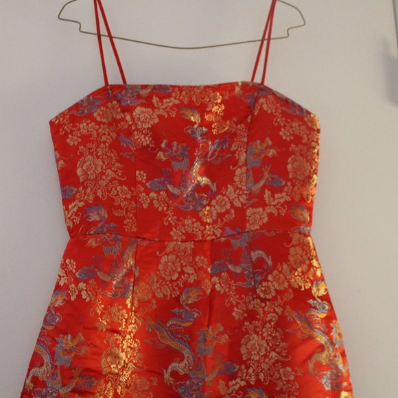3 FOR $30: NWOT SHEIN Jacquard Floral Print Dress - Picture 4 of 10